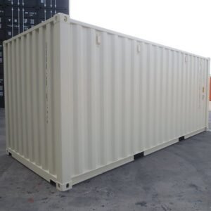 Container 20′ Dry Standard Cremeweiß-Neu